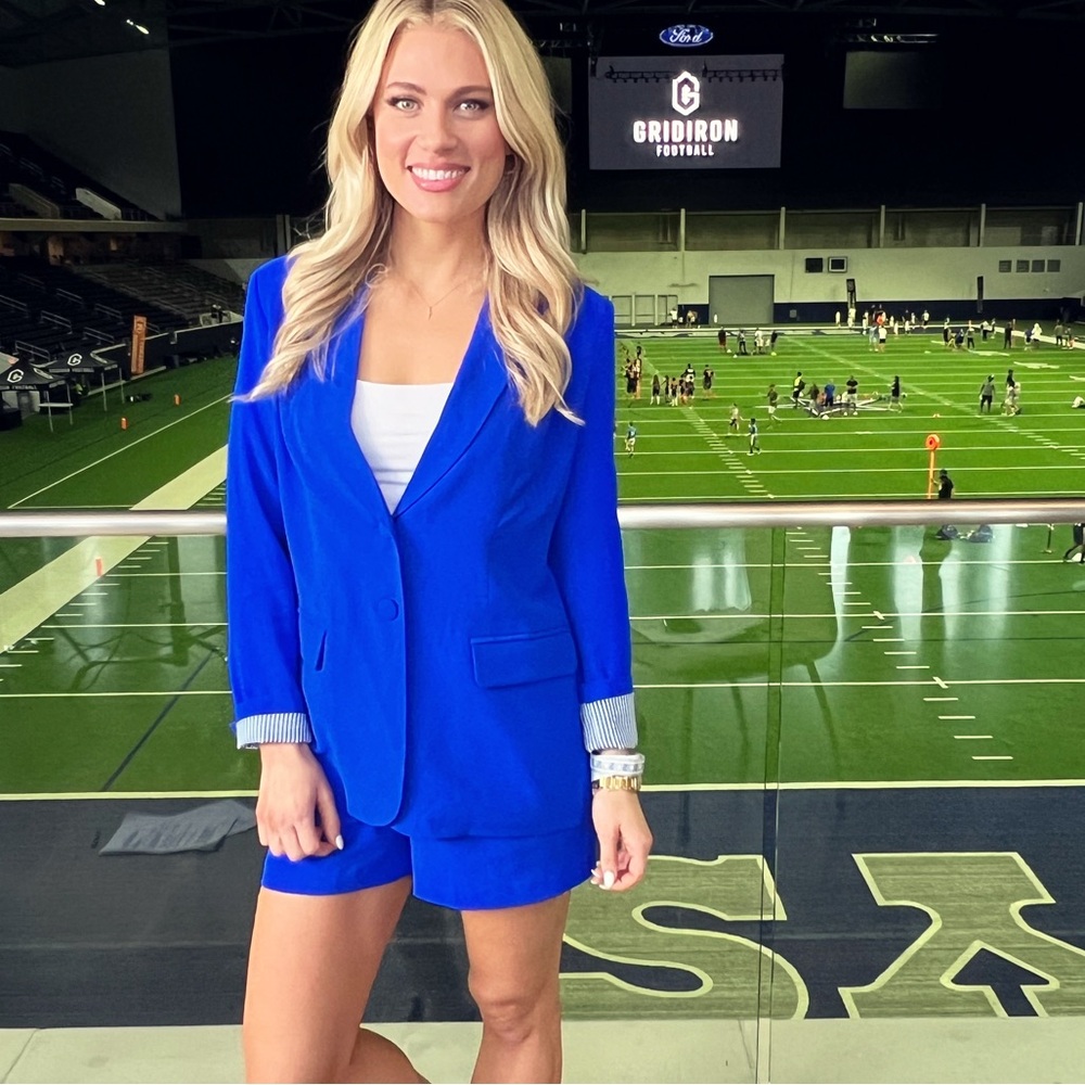 Cute blazer short set